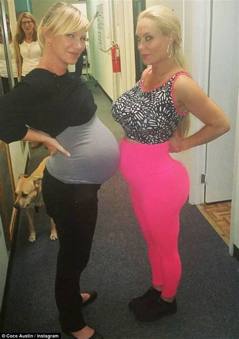 coco pregnant with chanel|Coco Austin And Ice.